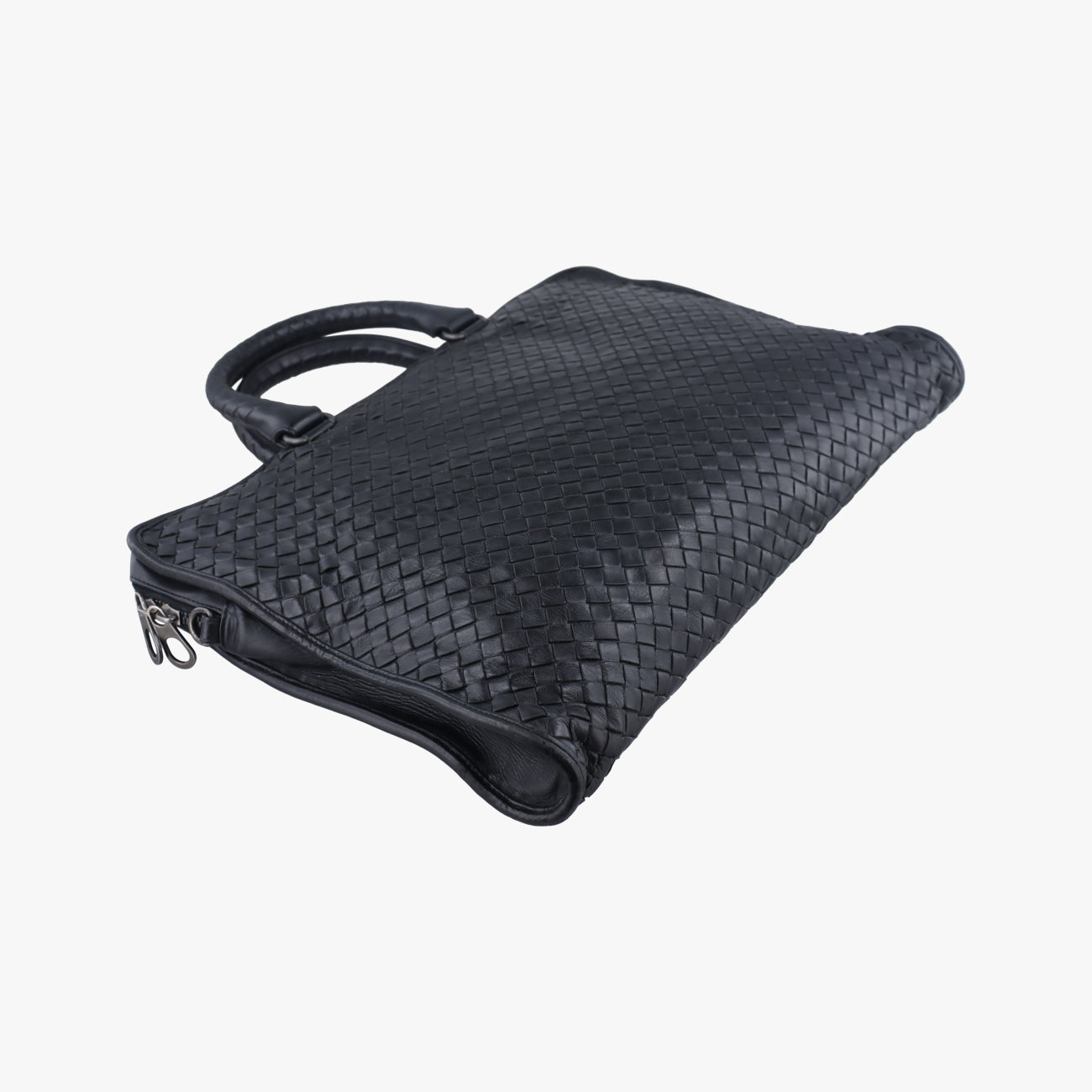 IntrecciatoBlacklambskinB02705446UイントレチャートブラックラムスキンB02705446U