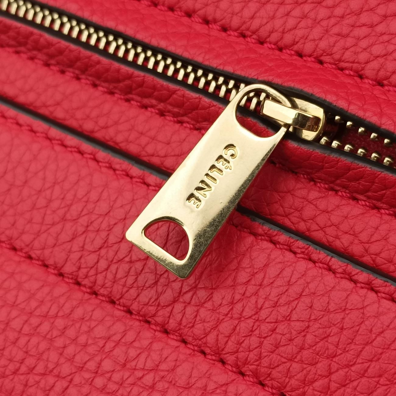 TrapezeRedLeatherF-SN-0142 F-PA-0142トラペーズミディアムレッドレザーF-SN-0142 F-PA-0142
