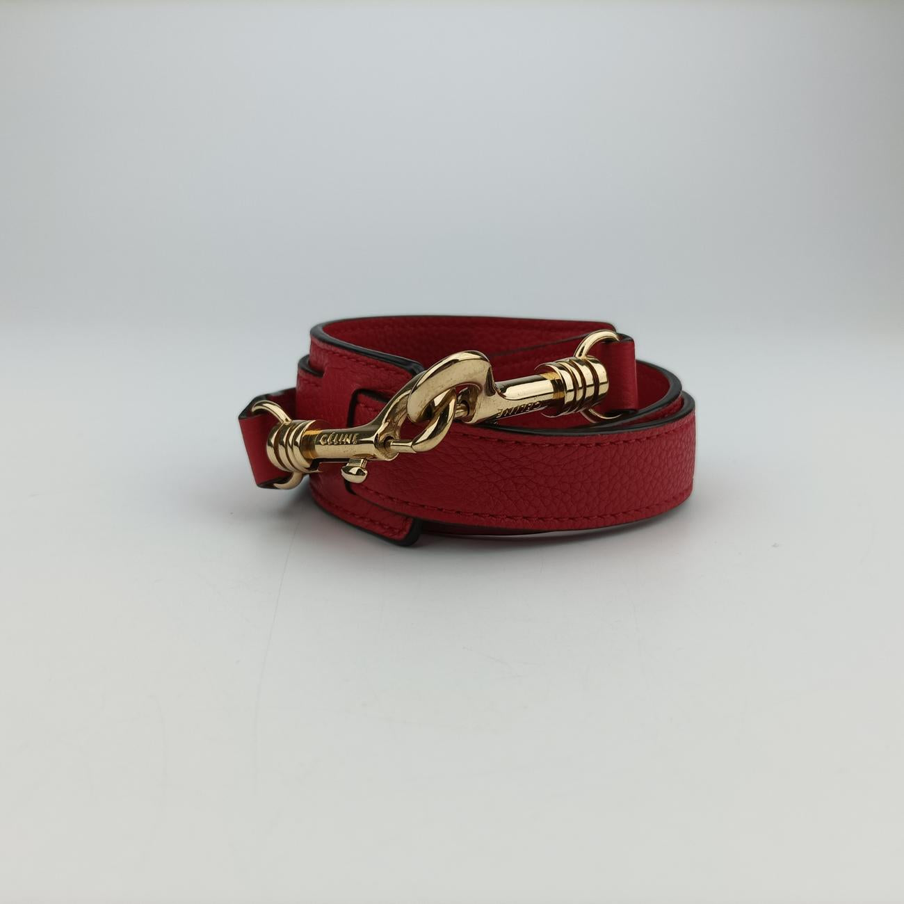 TrapezeRedLeatherF-SN-0142 F-PA-0142トラペーズミディアムレッドレザーF-SN-0142 F-PA-0142