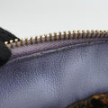 Medusa Nappa Barocco Quilted Studded VanitasPurpleLeatherメデューサナッパバロックキルティングスタッズヴァニタスパープルレザー