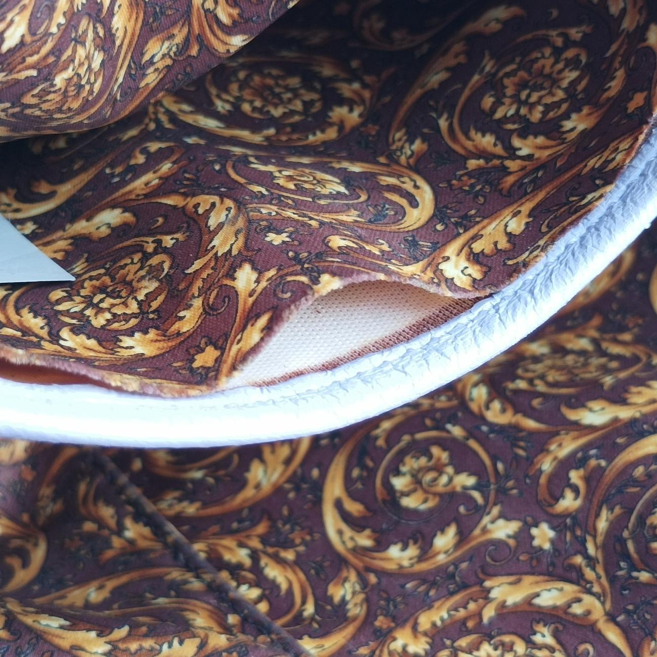 Medusa Nappa Barocco Quilted Studded VanitasPurpleLeatherメデューサナッパバロックキルティングスタッズヴァニタスパープルレザー