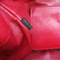 Quill Frame FuocoRedSAFFIANO LeatherBN256925クイルフレーム フオコ　レッドサフィアーノレザーBN256925