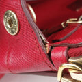 Quill Frame FuocoRedSAFFIANO LeatherBN256925クイルフレーム フオコ　レッドサフィアーノレザーBN256925