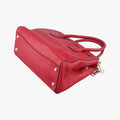 Quill Frame FuocoRedSAFFIANO LeatherBN256925クイルフレーム フオコ　レッドサフィアーノレザーBN256925