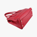 Quill Frame FuocoRedSAFFIANO LeatherBN256925クイルフレーム フオコ　レッドサフィアーノレザーBN256925