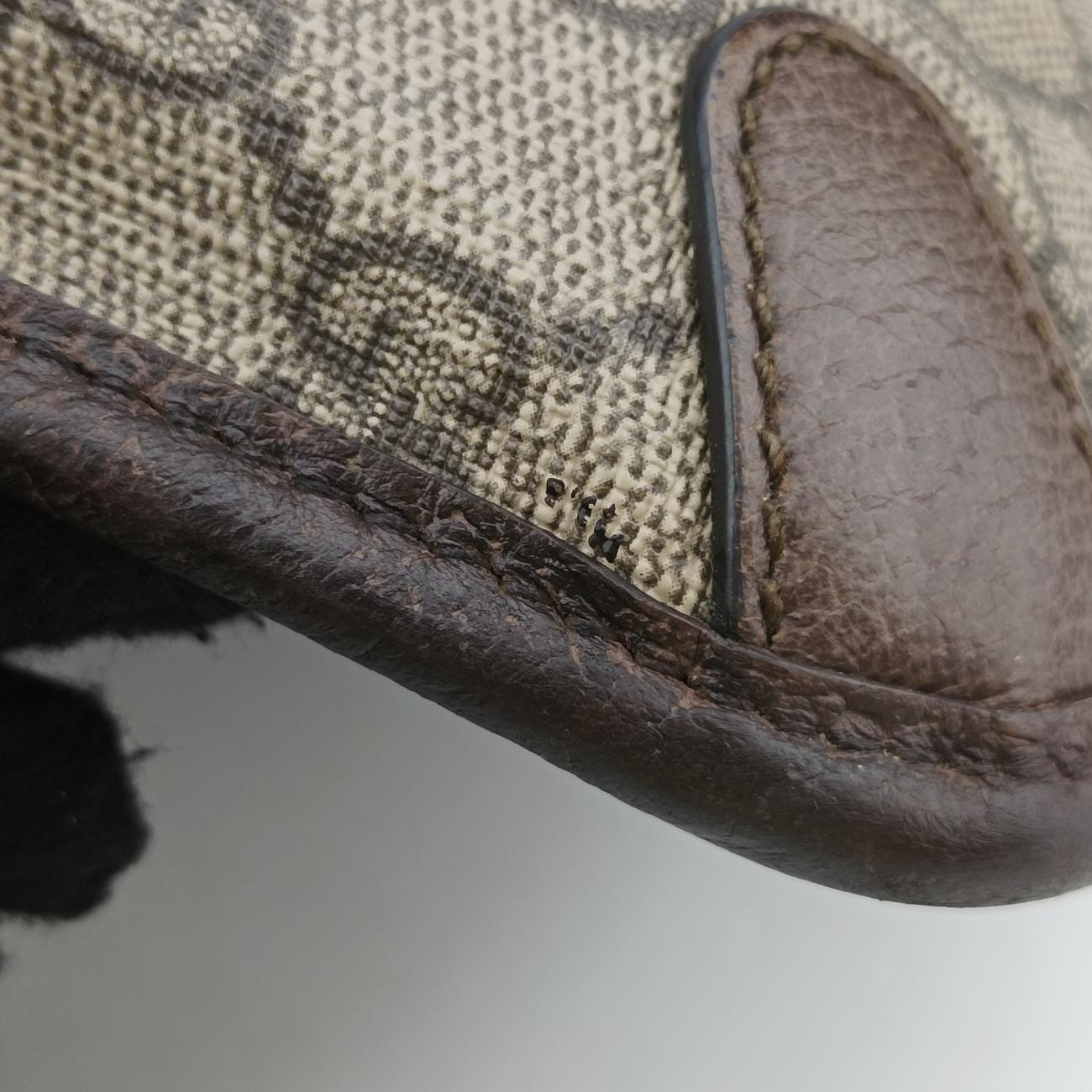 NEO VINTAGE GG SupremeBrownPVC coated canvas493930B029039850ネオ ヴィンテージ GGスプリームブラウンPVCコーティングキャンバス493930B029039850