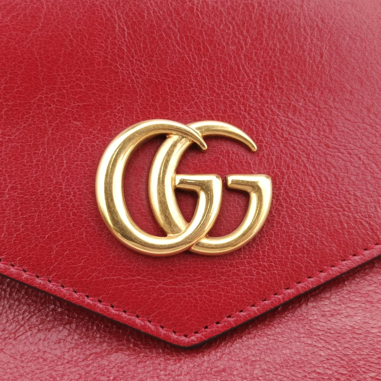 Thiara MediumBlack x Red x GoldLeather524822A025653993ティアラ ミディアムブラック×レッド×ゴールドレザー524822A025653993