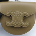 2022 Mini Besace Cuir TriompheGreenleatherF-SD-12522022 ミニ ベサーチェ キュイール トリオンフグリーンレザーF-SD-1252