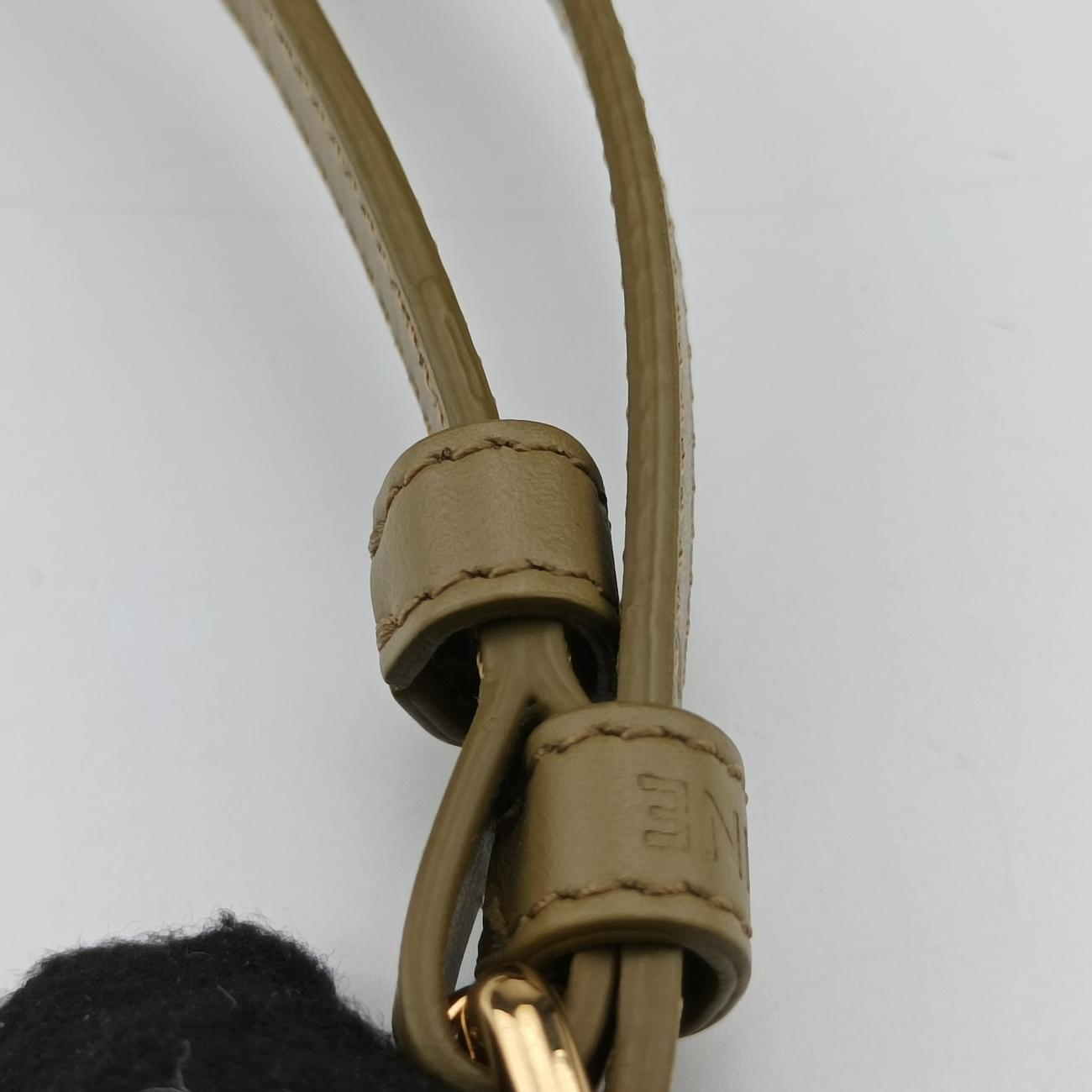2022 Mini Besace Cuir TriompheGreenleatherF-SD-12522022 ミニ ベサーチェ キュイール トリオンフグリーンレザーF-SD-1252