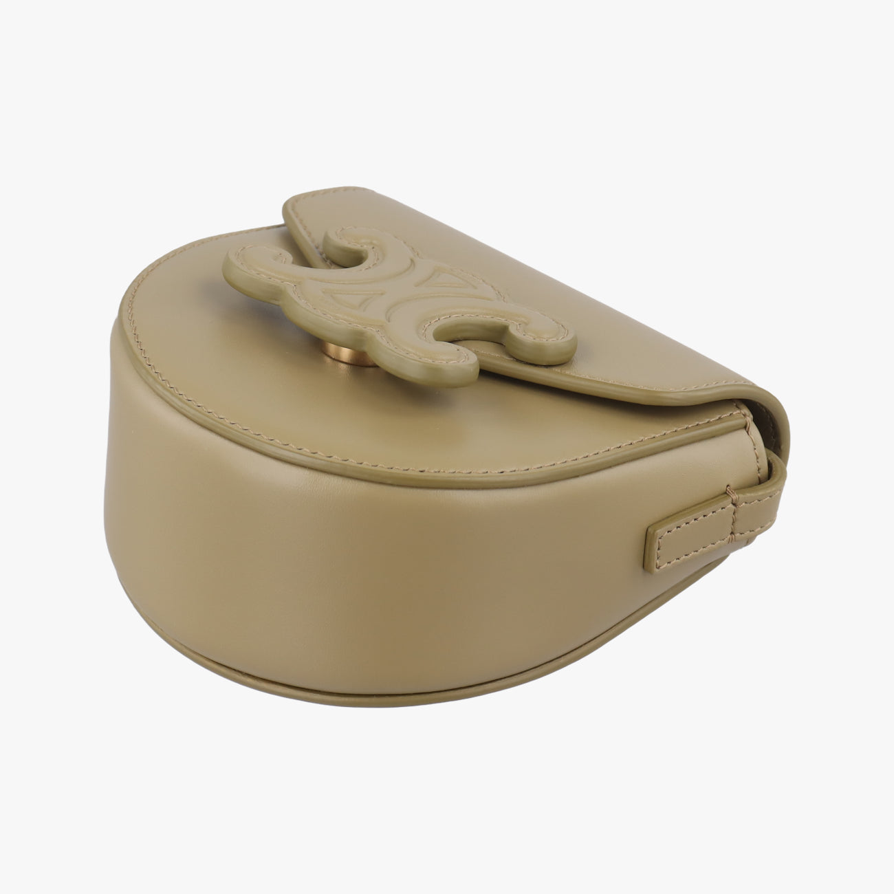 2022 Mini Besace Cuir TriompheGreenleatherF-SD-12522022 ミニ ベサーチェ キュイール トリオンフグリーンレザーF-SD-1252