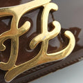KarligraphyBrownPatent8BT3178BT317 A5AU 199.0189カーリグラフィブラウンパテント8BT3178BT317 A5AU 199.0189