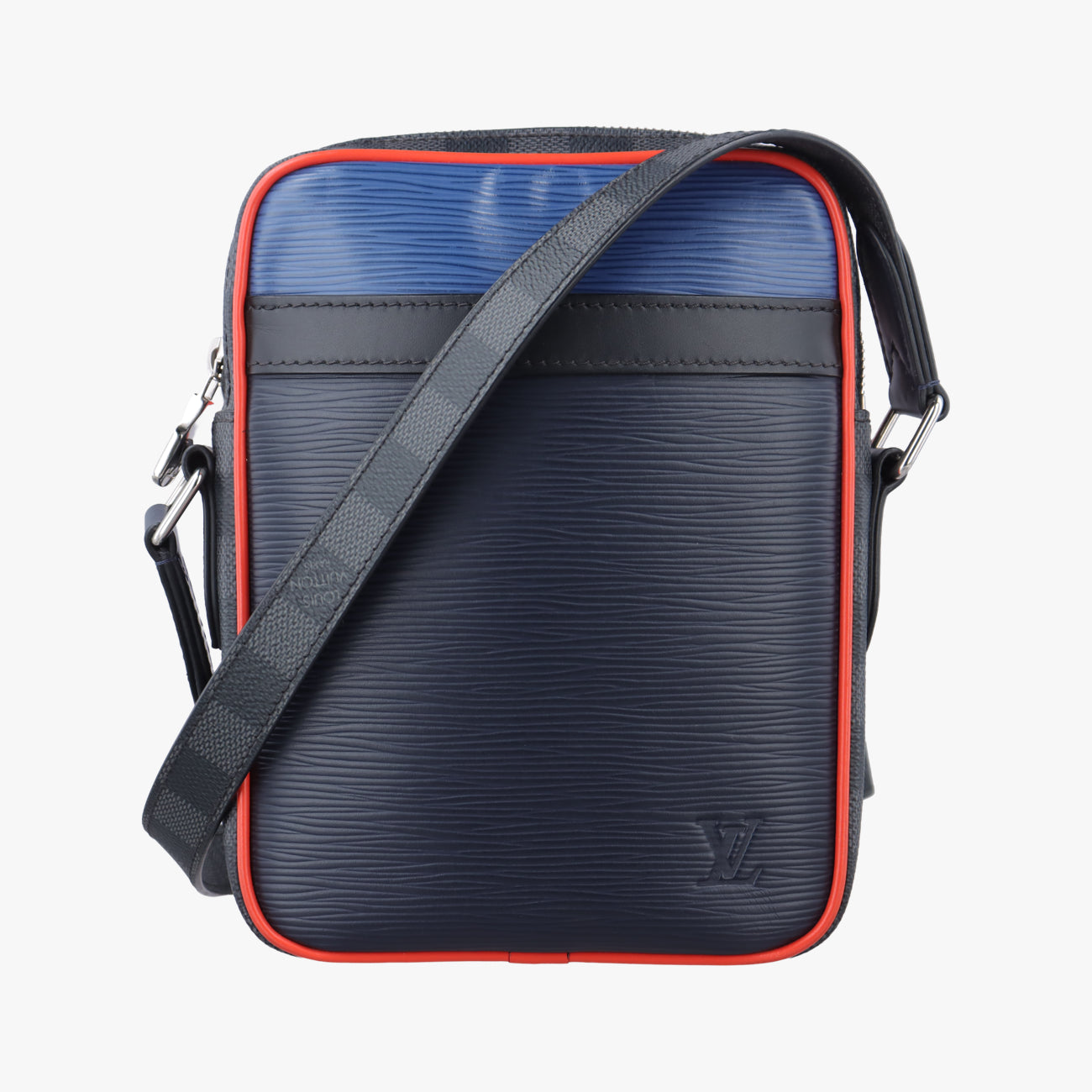 DANUBE SLIM PM NMNavy x Blue x NoirEpi×DAMIER GRAPHITEM51460FO3118 ICチップダヌーブスリムPM NMネイビー×ブルー×ノワールエピ×ダミエグラフィットM51460FO3118 ICチップ