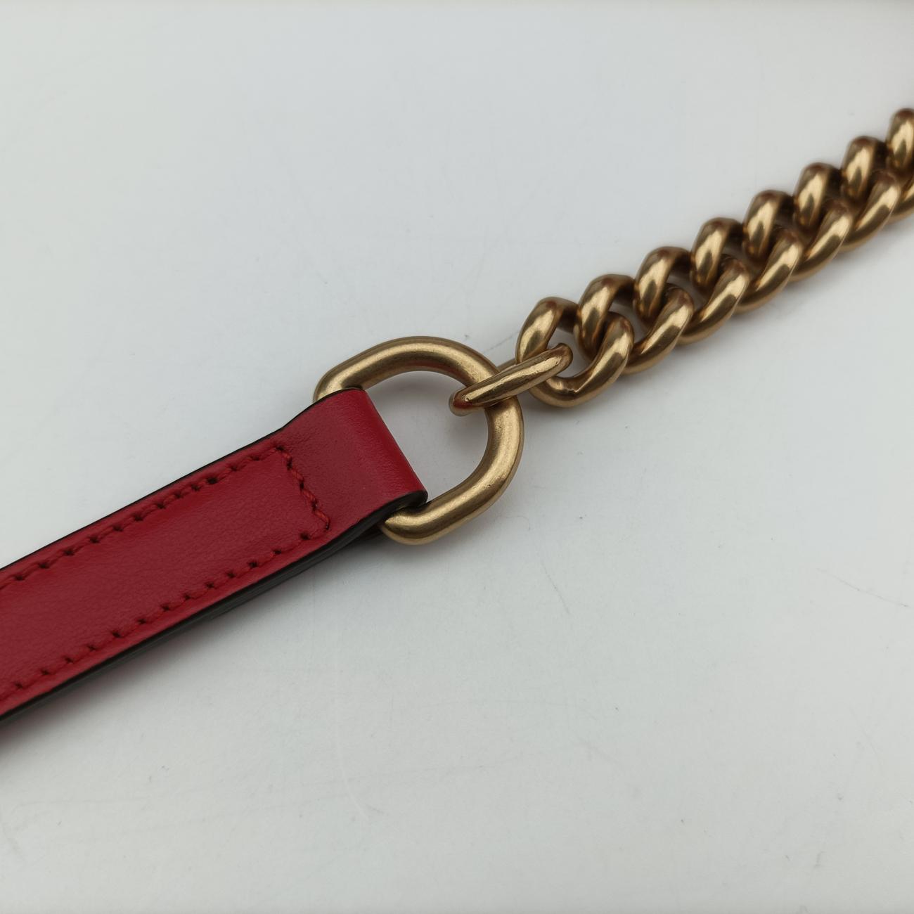 GG MarmontRedLeather447632G032595235GGマーモントレッドレザー447632G032595235