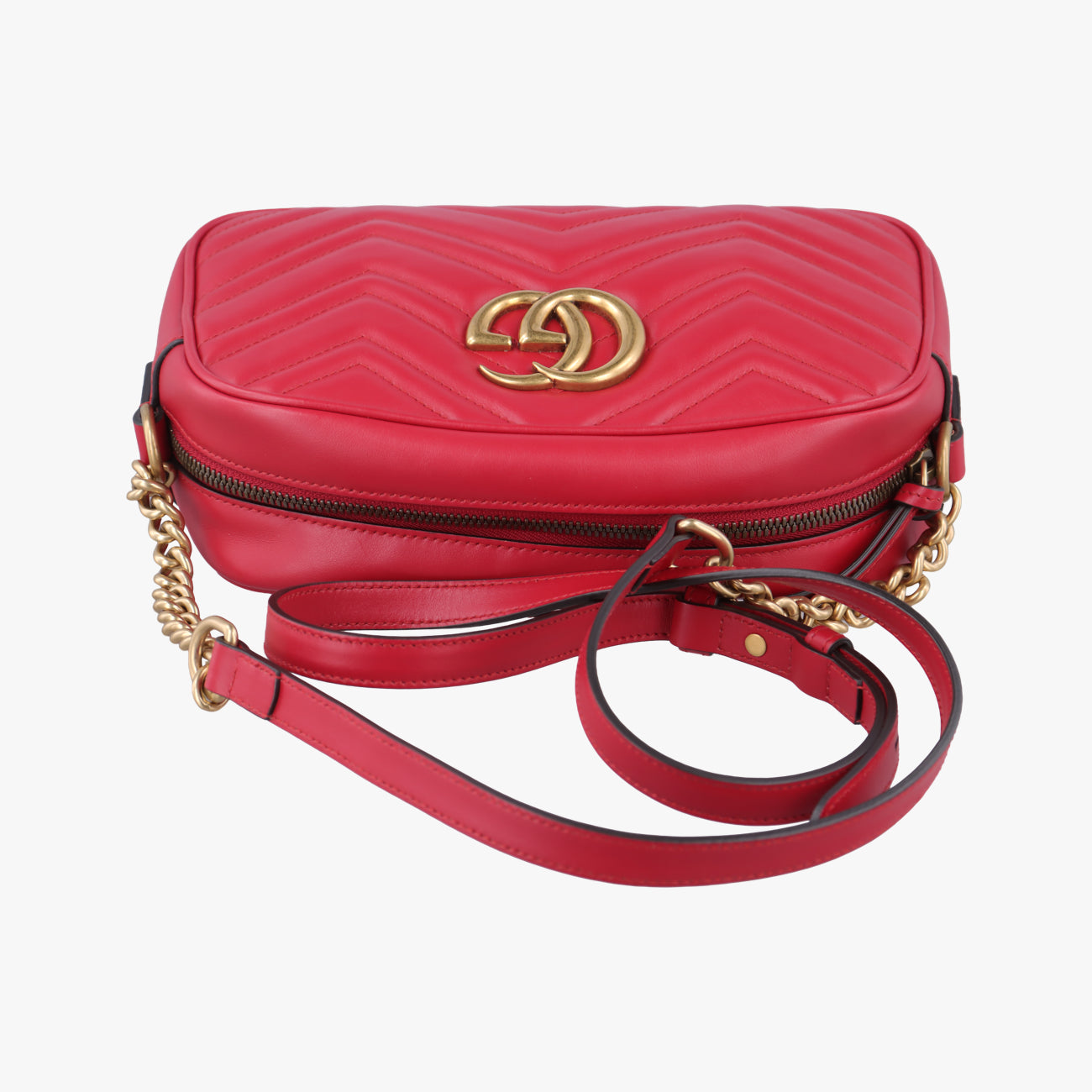 GG MarmontRedLeather447632G032595235GGマーモントレッドレザー447632G032595235