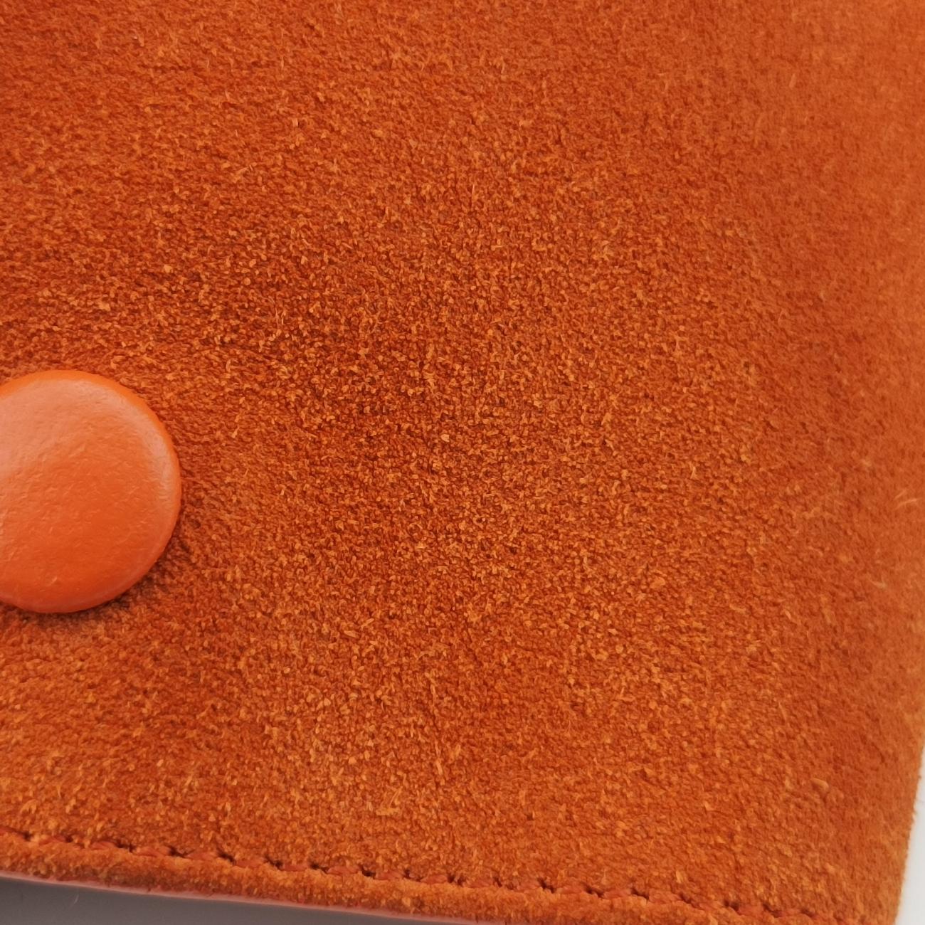 TrapezeBrown x Orange x BlackleatherU-CU-0124トラペーズスモールブラウン×オレンジ×ブラックレザーU-CU-0124