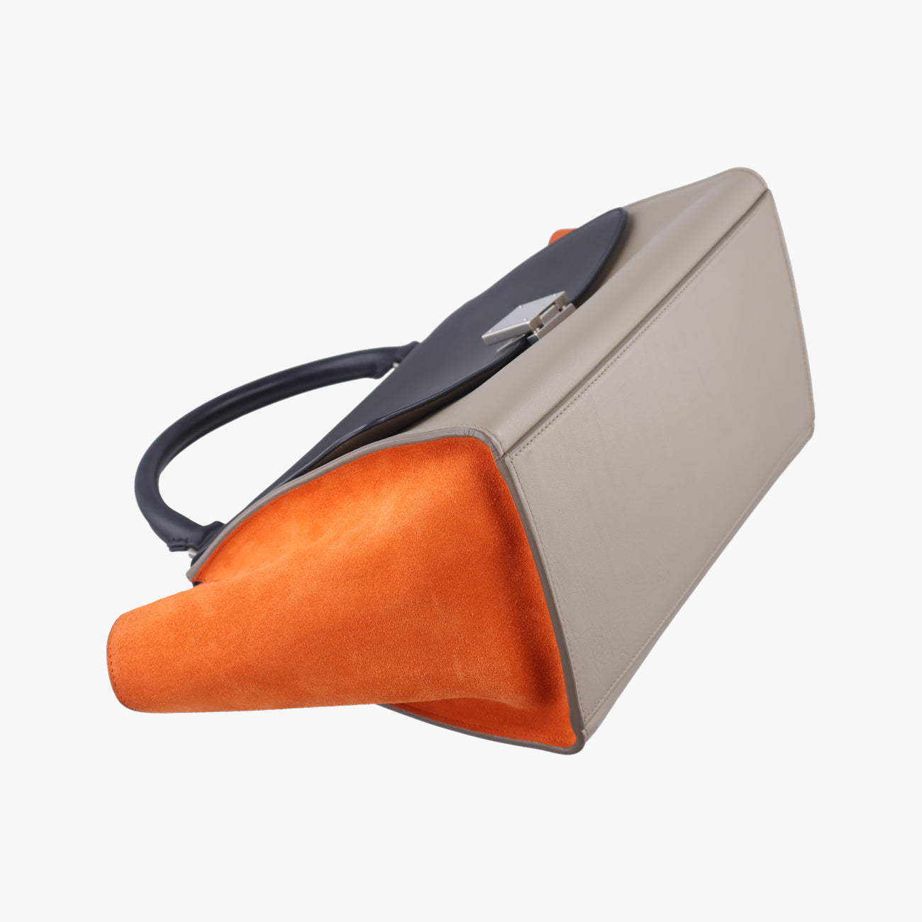 TrapezeBrown x Orange x BlackleatherU-CU-0124トラペーズスモールブラウン×オレンジ×ブラックレザーU-CU-0124
