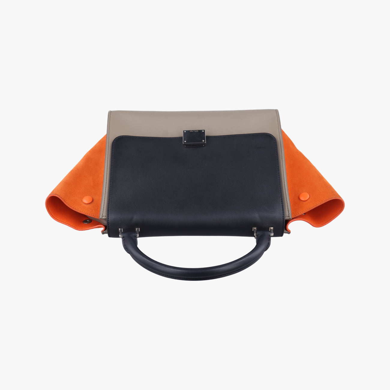 TrapezeBrown x Orange x BlackleatherU-CU-0124トラペーズスモールブラウン×オレンジ×ブラックレザーU-CU-0124