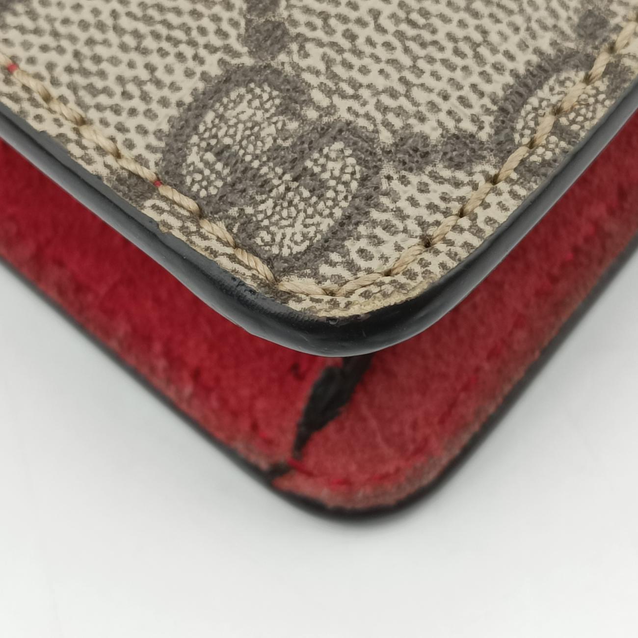 Dionysusbeige×redPVC coated canvas421970D025945639ディオニュソスベージュ×レッドPVCコーティングキャンバス421970D025945639