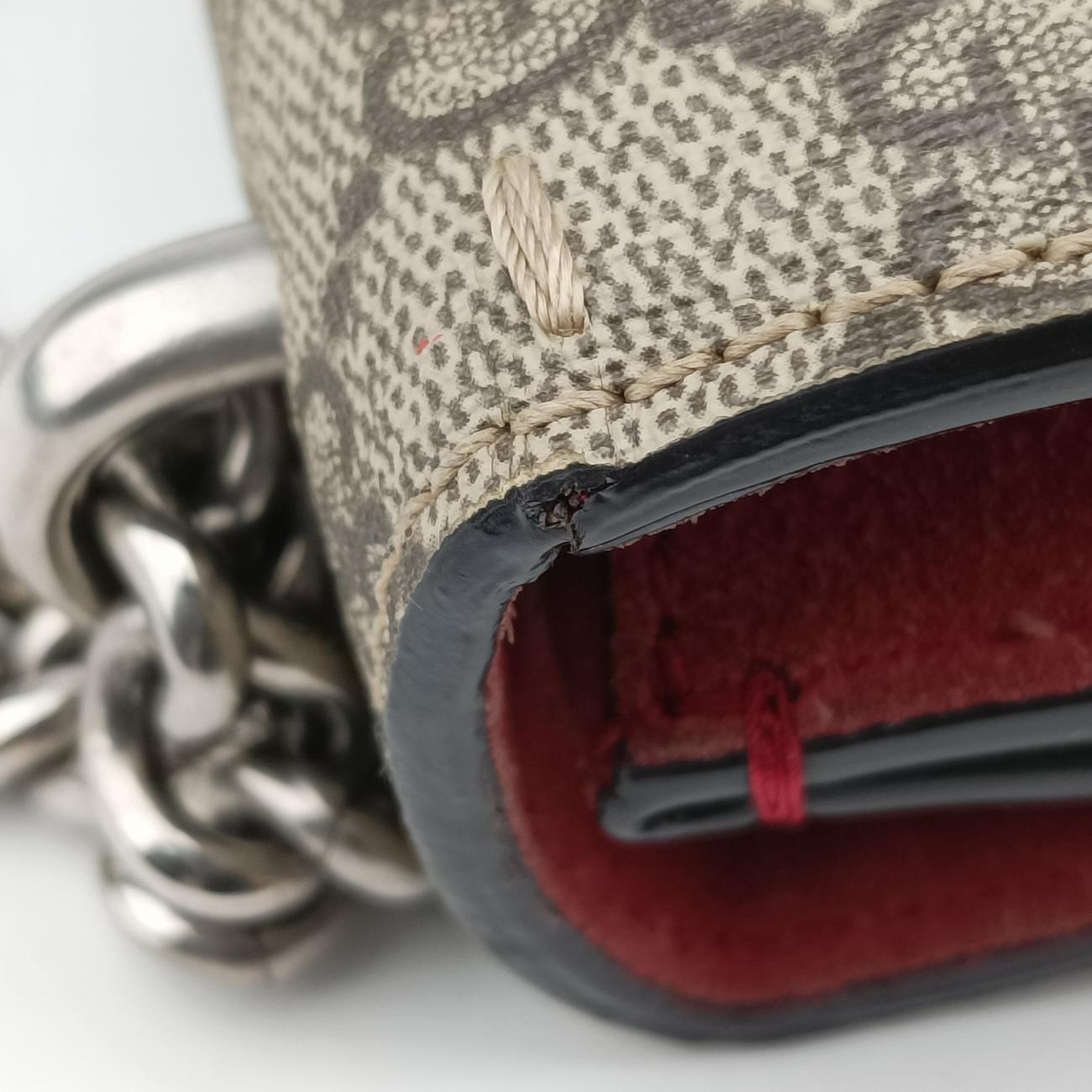 Dionysusbeige×redPVC coated canvas421970D025945639ディオニュソスベージュ×レッドPVCコーティングキャンバス421970D025945639