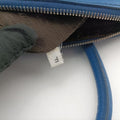 triangle logoBlueSAFFIANO LeatherVA07917 F三角ロゴブルーサフィアーノレザーVA07917 F