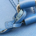 triangle logoBlueSAFFIANO LeatherVA07917 F三角ロゴブルーサフィアーノレザーVA07917 F