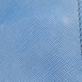 triangle logoBlueSAFFIANO LeatherVA07917 F三角ロゴブルーサフィアーノレザーVA07917 F