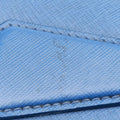 triangle logoBlueSAFFIANO LeatherVA07917 F三角ロゴブルーサフィアーノレザーVA07917 F