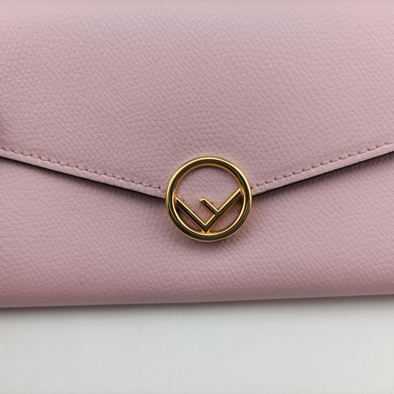 F is FendiPinkLeather8M03658M0365-A18B-198-3260F is Fendiピンクレザー8M03658M0365-A18B-198-3260