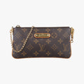 Pochette Mira MMbrownMonogram canvasM60094AA3162ポシェットミラMMモノグラム/ブラウン系×ブラウンモノグラムキャンバスM60094AA3162