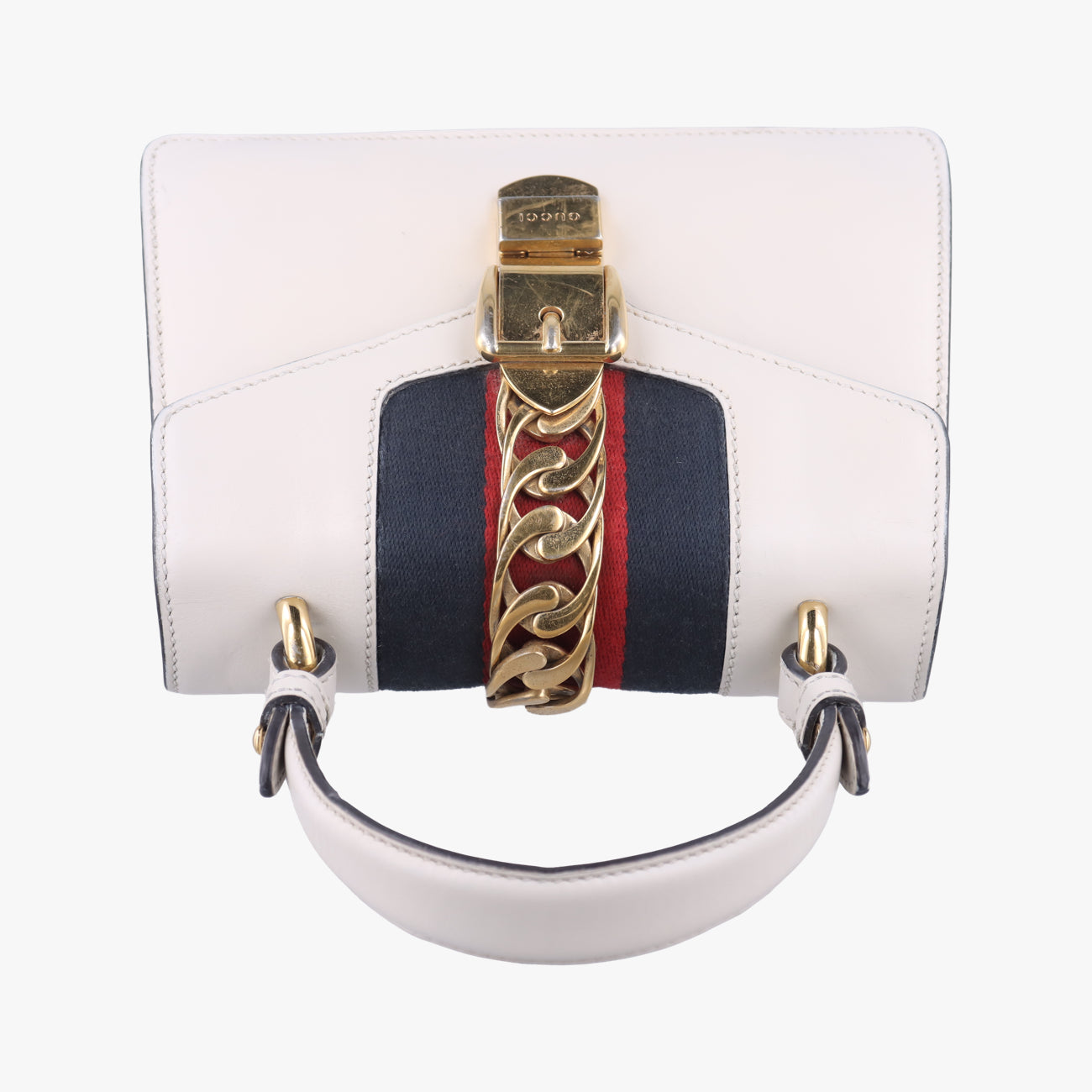 SylvieIvory×navy×redLeather470270Lot number unknownシルヴィアイボリー×ネイビー×レッドレザー470270製番不明