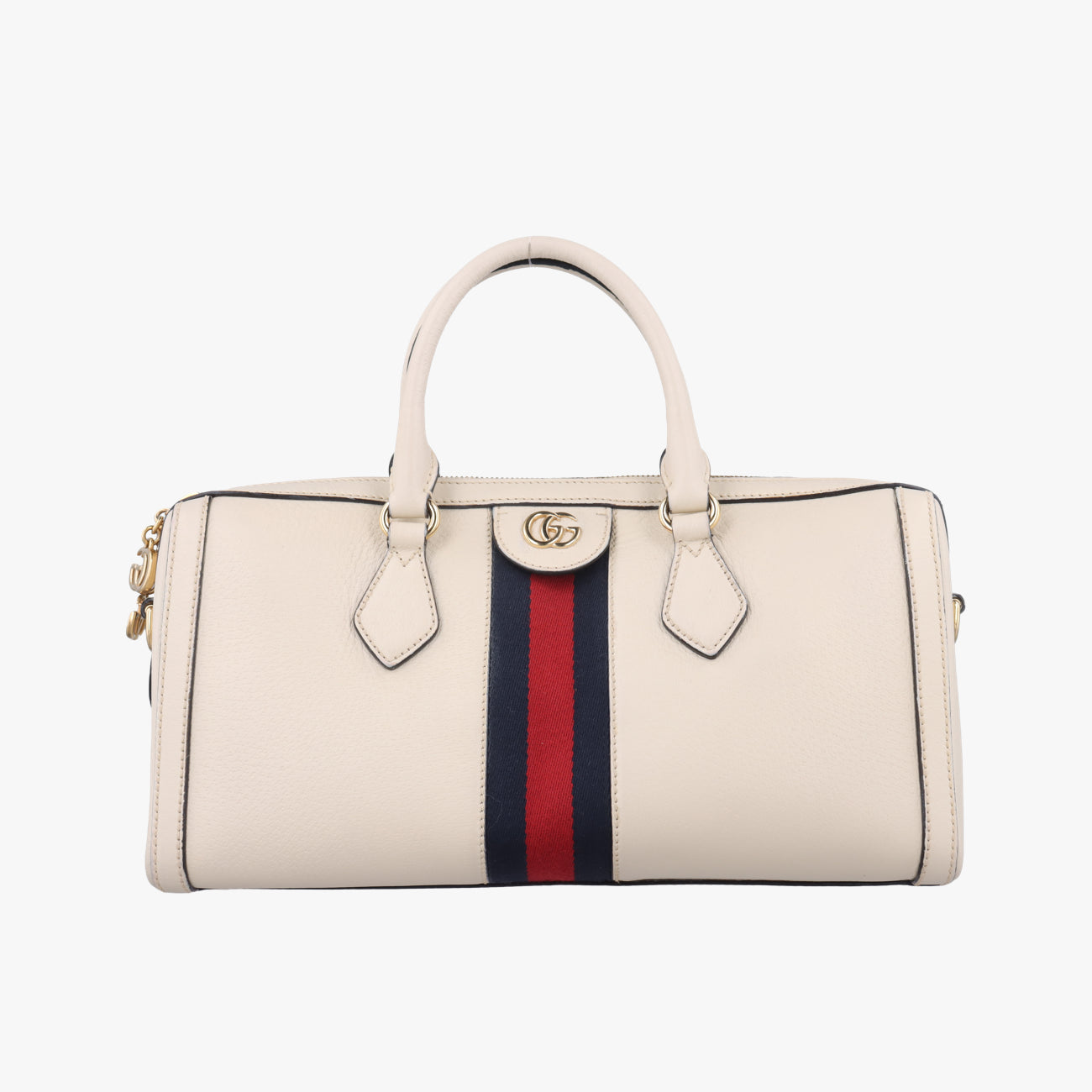 Ophidia GG SmallWhite×Black×RedLeather524532G028155339オフィディア GG スモールホワイト×ブラック×レッドレザー524532G028155339