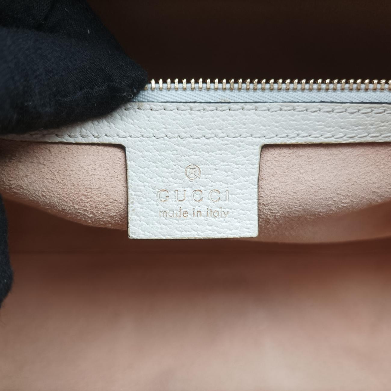 Ophidia GG SmallWhite×Black×RedLeather524532G028155339オフィディア GG スモールホワイト×ブラック×レッドレザー524532G028155339