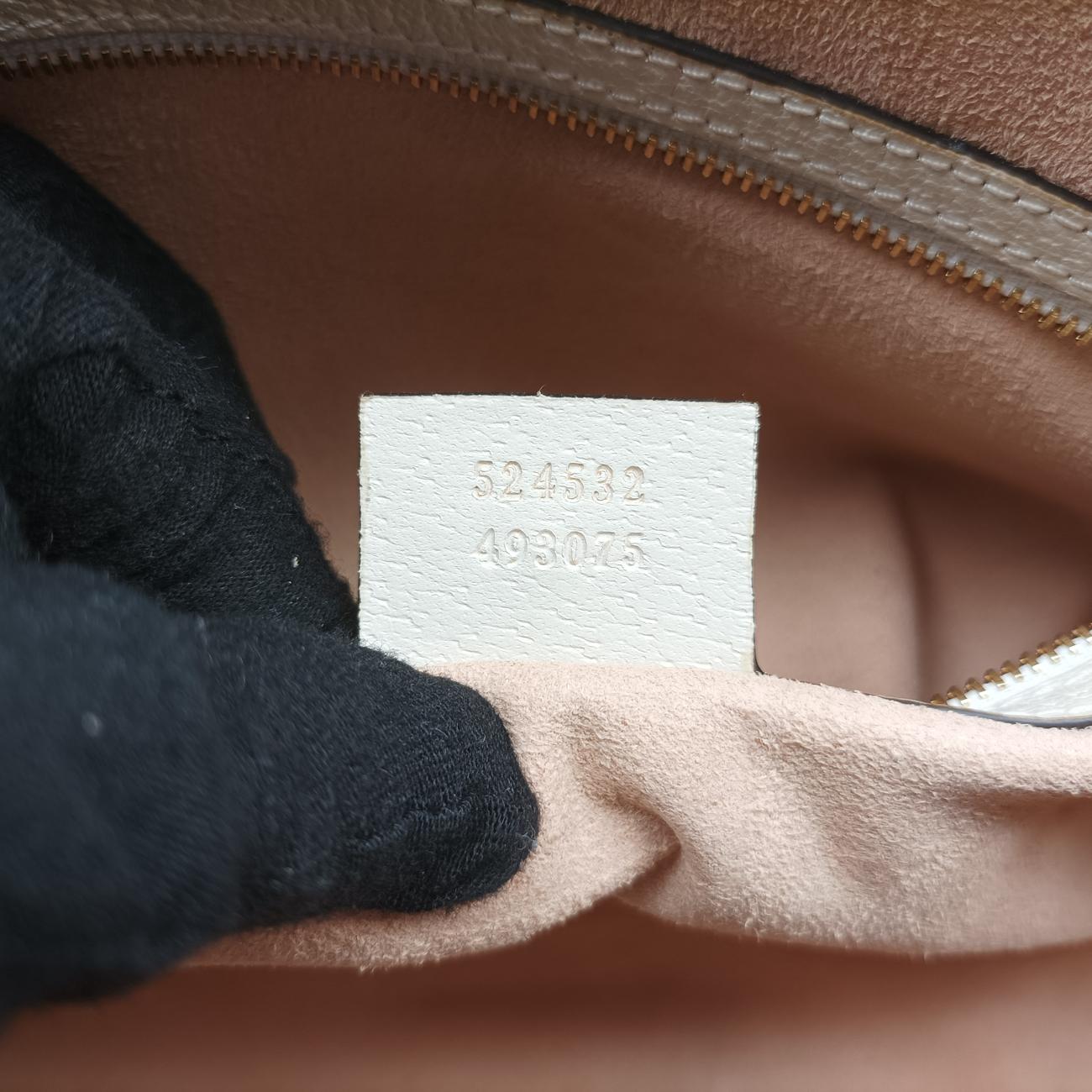 Ophidia GG SmallWhite×Black×RedLeather524532G028155339オフィディア GG スモールホワイト×ブラック×レッドレザー524532G028155339