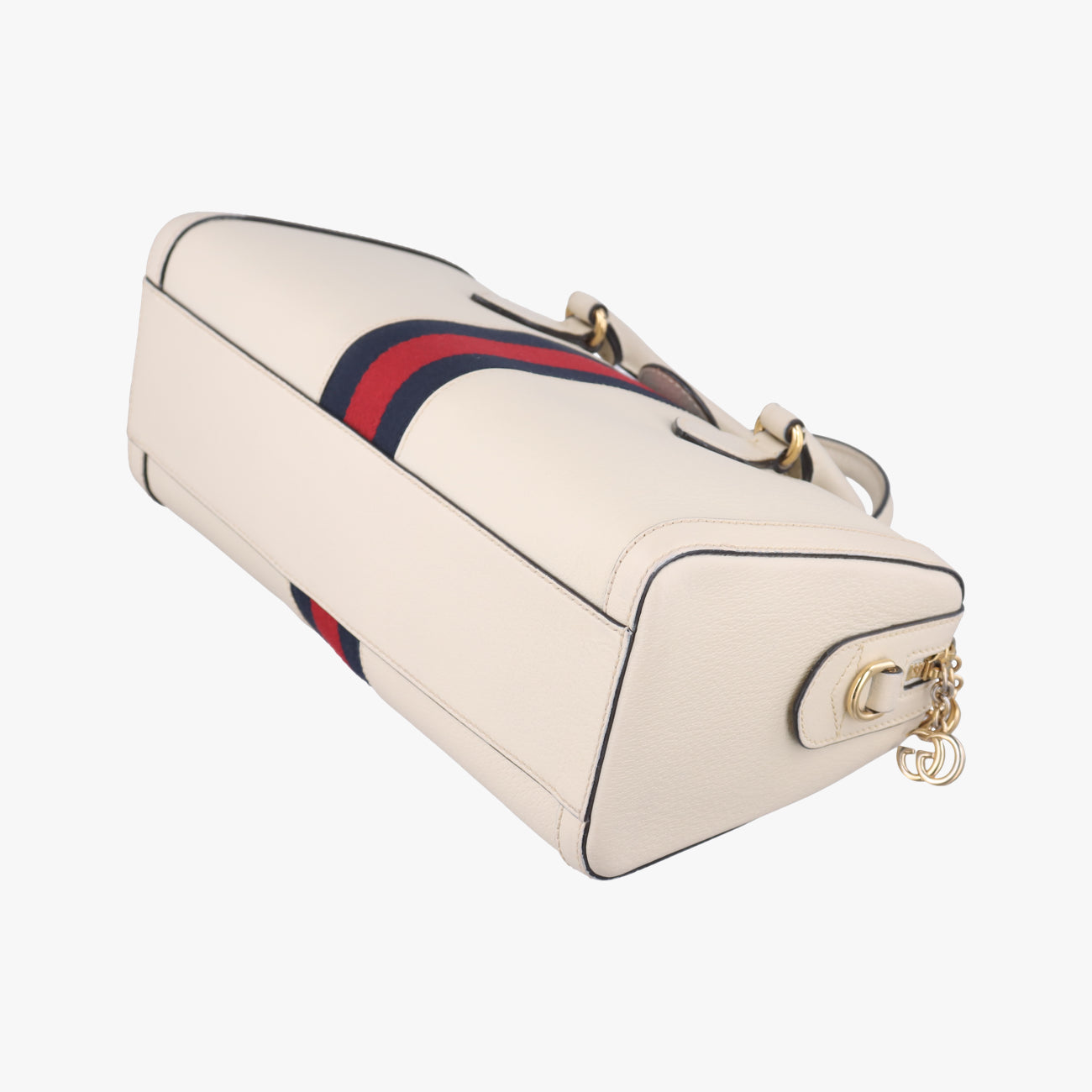 Ophidia GG SmallWhite×Black×RedLeather524532G028155339オフィディア GG スモールホワイト×ブラック×レッドレザー524532G028155339