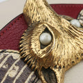 BrocheWhitexMulticolorLeather466433I021988061Brocheブロシュホワイトxマルチカラーレザー466433I021988061
