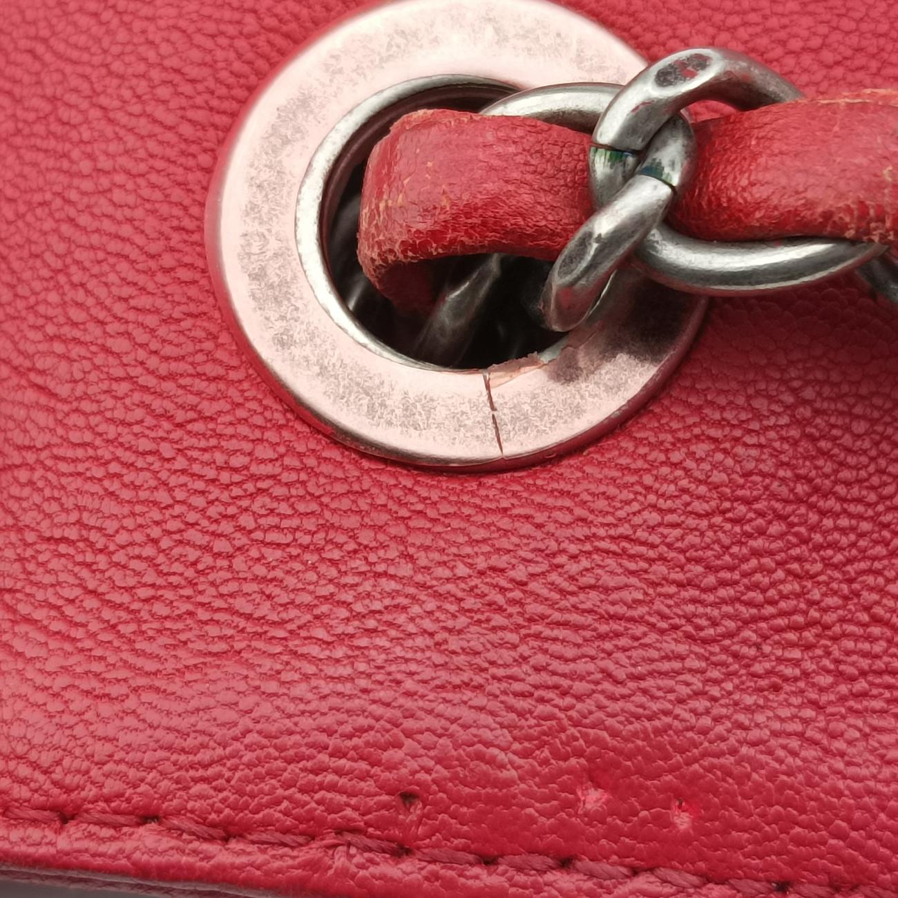 Paris-Byzance Take Away FlapRedLambskinA6673815501848マトラッセ ターンロック 2.55レッドラムスキンA6673815501848