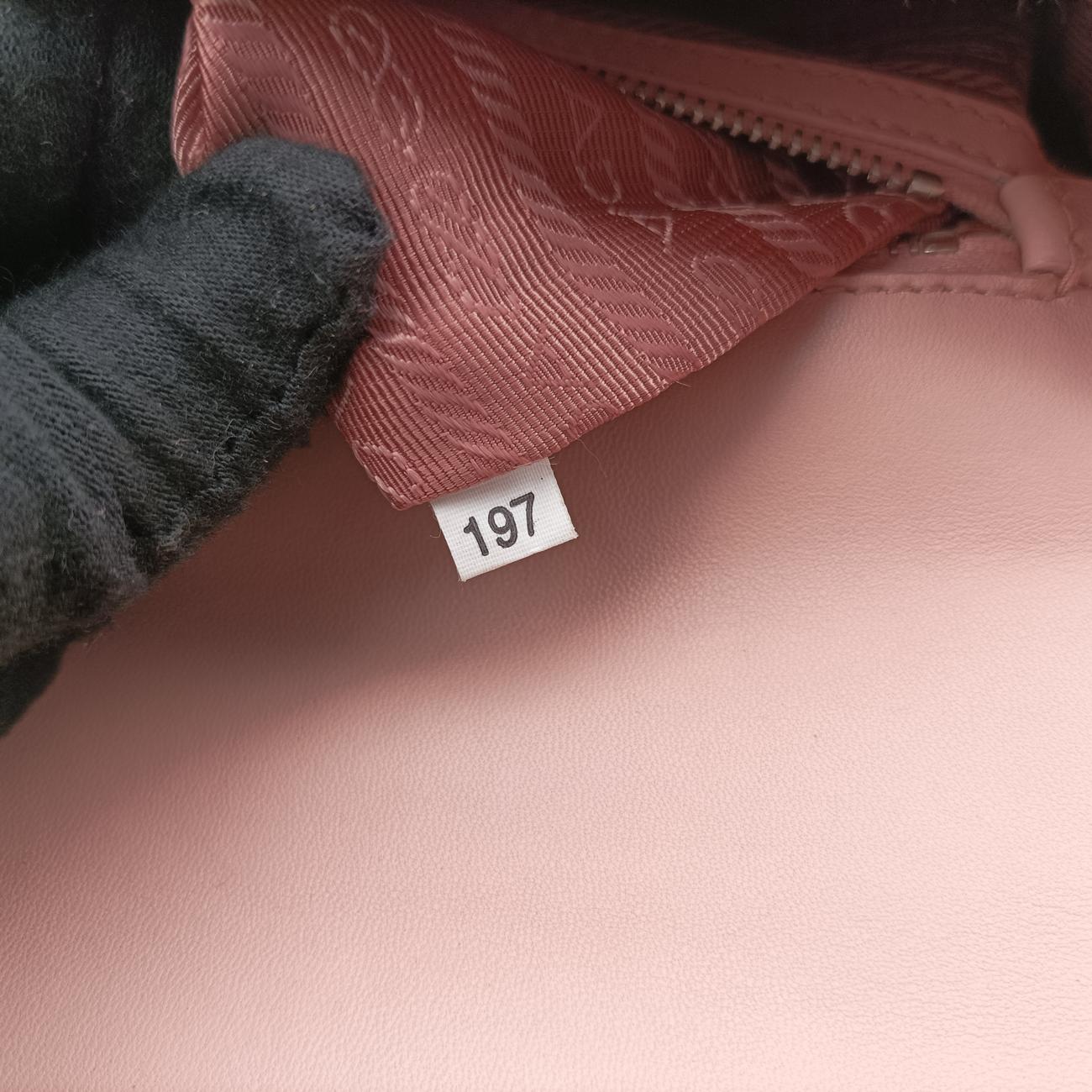 Nappa Gaufre Sound LockPinklambskin1BD139197ナッパゴーフル サウンドロックピンクラムスキン1BD139197