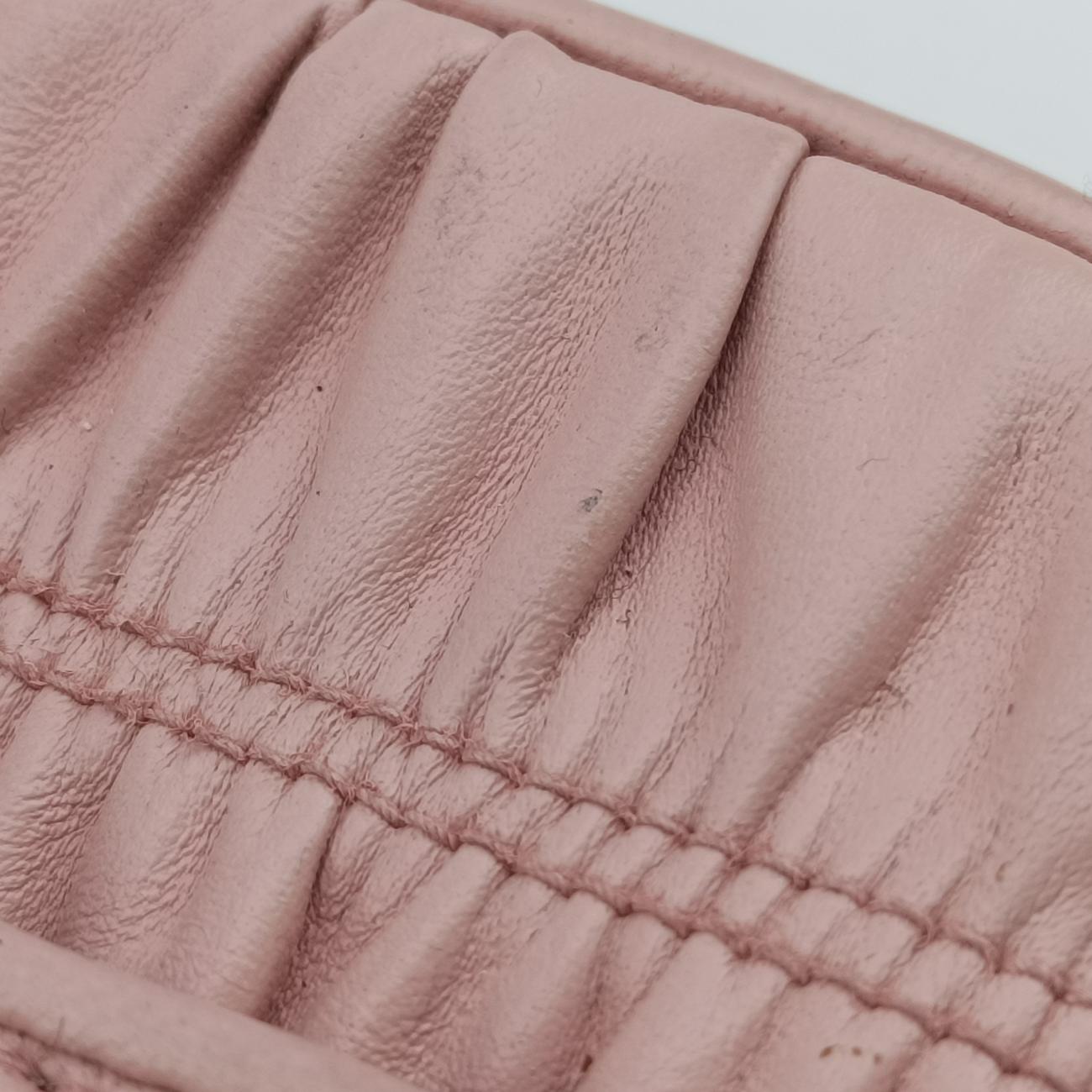 Nappa Gaufre Sound LockPinklambskin1BD139197ナッパゴーフル サウンドロックピンクラムスキン1BD139197
