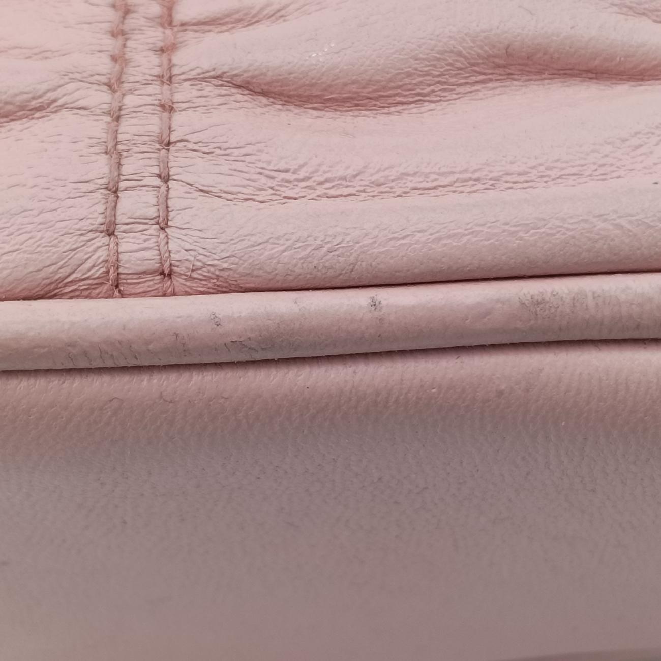Nappa Gaufre Sound LockPinklambskin1BD139197ナッパゴーフル サウンドロックピンクラムスキン1BD139197