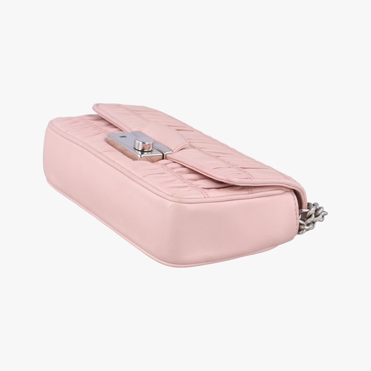 Nappa Gaufre Sound LockPinklambskin1BD139197ナッパゴーフル サウンドロックピンクラムスキン1BD139197
