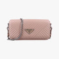 Triangle logo chainPinkleather1MH13259 A三角ロゴ チェーンピンクレザー1MH13259 A