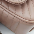 Triangle logo chainPinkleather1MH13259 A三角ロゴ チェーンピンクレザー1MH13259 A