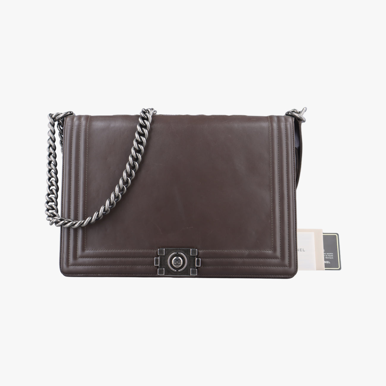 BOY CHANELBrownLeatherA6671115335350ボーイシャネルブラウンレザーA6671115335350