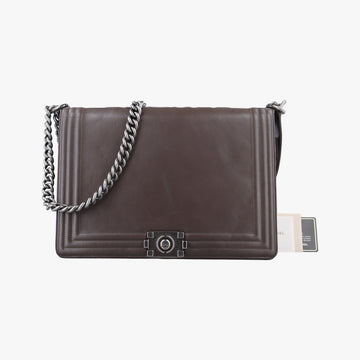 BOY CHANELBrownLeatherA6671115335350ボーイシャネルブラウンレザーA6671115335350
