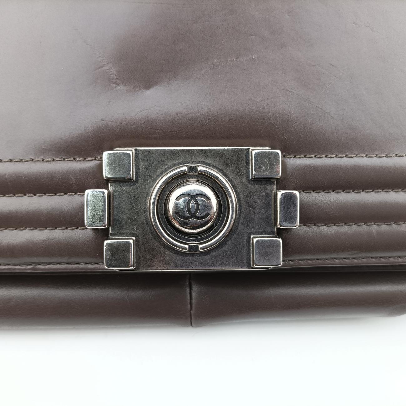 BOY CHANELBrownLeatherA6671115335350ボーイシャネルブラウンレザーA6671115335350