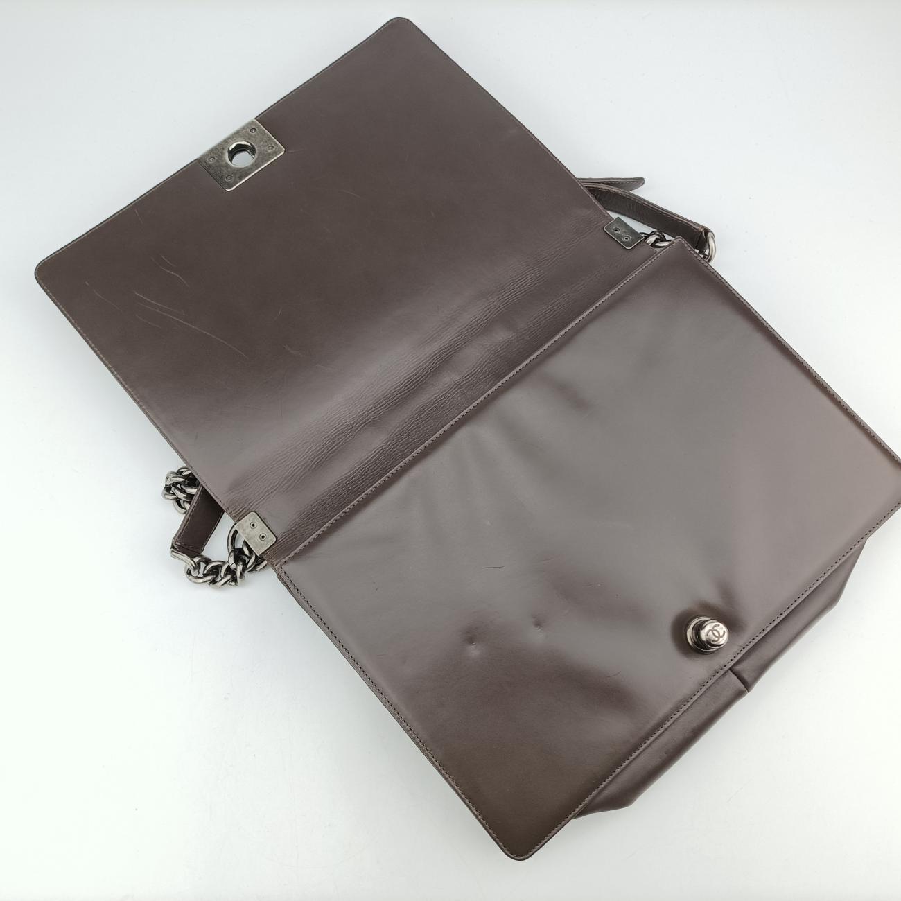 BOY CHANELBrownLeatherA6671115335350ボーイシャネルブラウンレザーA6671115335350