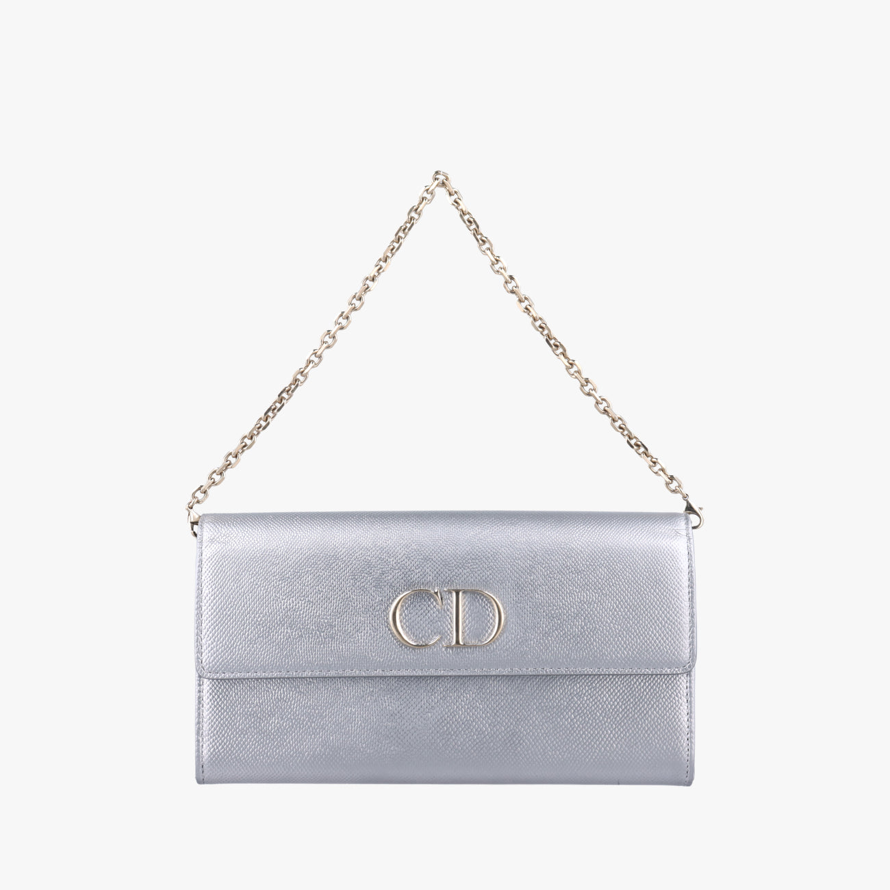 CD logo chainSilverLeather24-MA-0115CD ロゴ チェーンシルバーレザー24-MA-0115