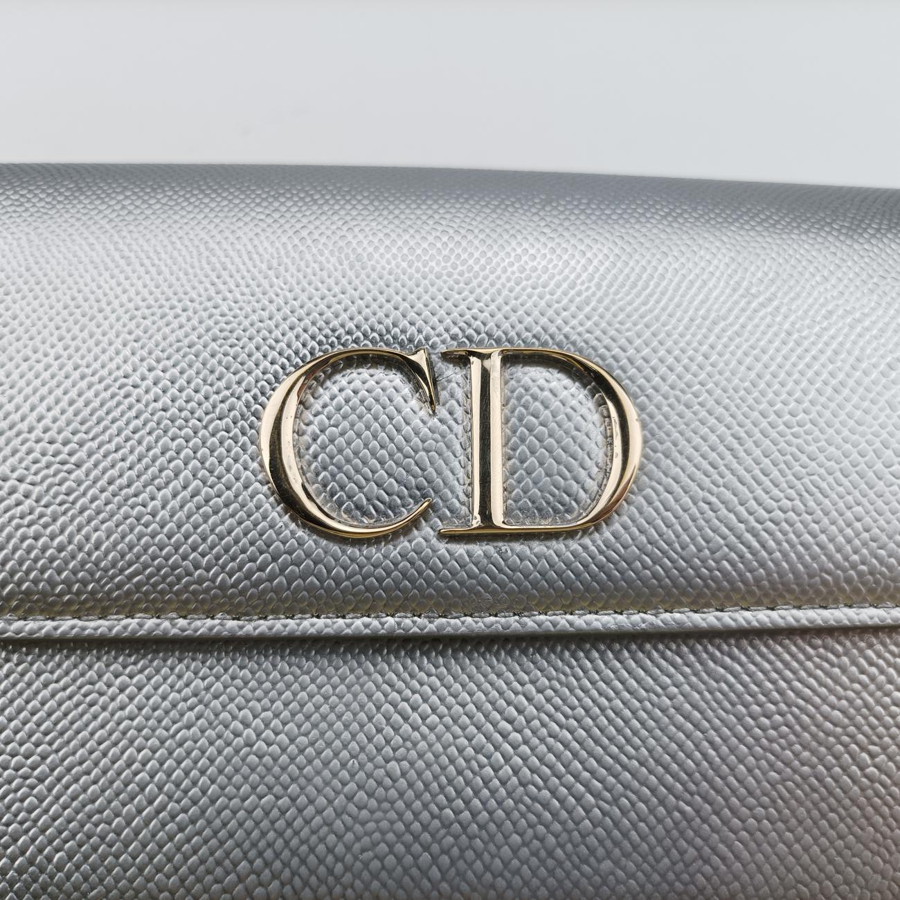 CD logo chainSilverLeather24-MA-0115CD ロゴ チェーンシルバーレザー24-MA-0115