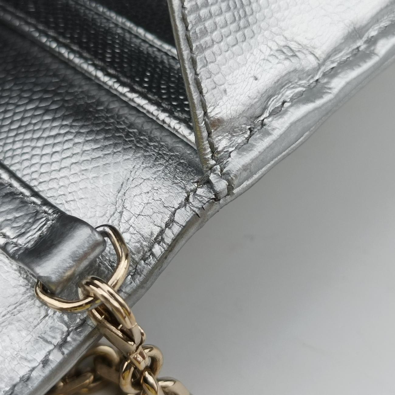 CD logo chainSilverLeather24-MA-0115CD ロゴ チェーンシルバーレザー24-MA-0115