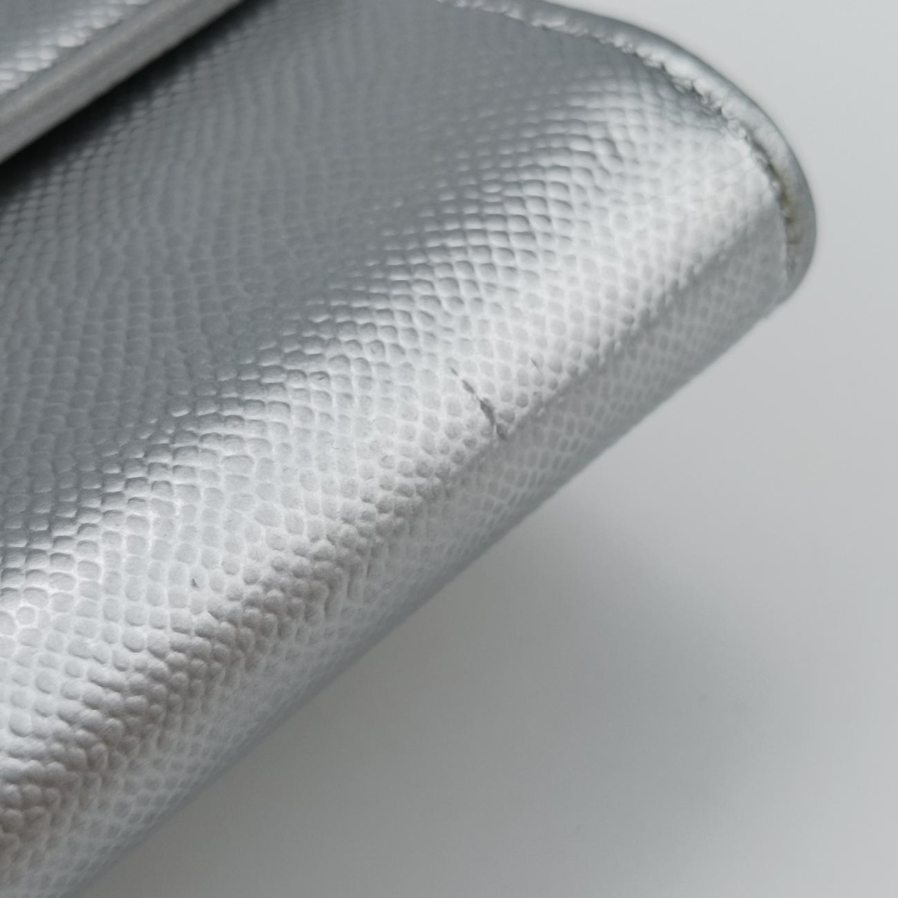 CD logo chainSilverLeather24-MA-0115CD ロゴ チェーンシルバーレザー24-MA-0115